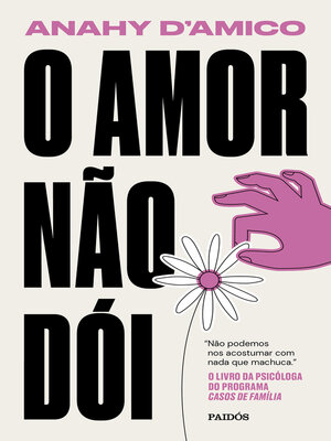 cover image of O amor não dói
